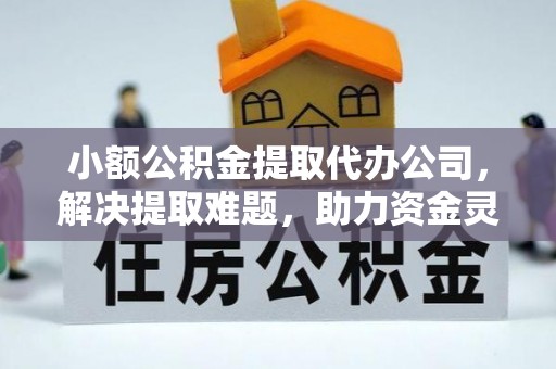 安庆小额公积金提取代办公司，解决提取难题，助力资金灵活使用