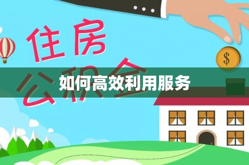 安庆如何高效利用服务